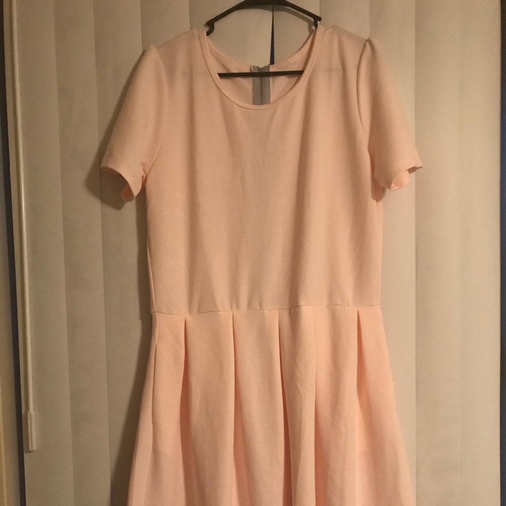 2XL BABY PINK AMELIA DRESS